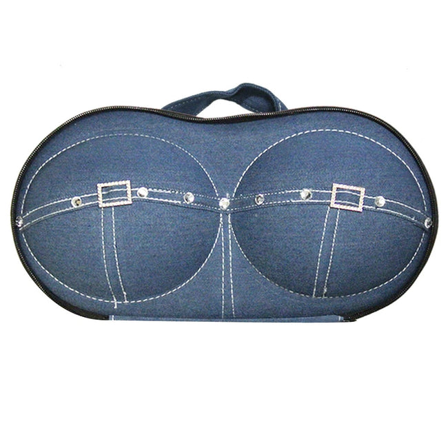 Racy Bra Lingerie Travel Case with Inside Pocket