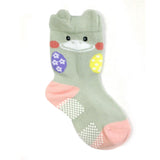 Wrapables Animal Non-Skid Toddler Socks Set of 3