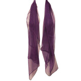 Wrapables Solid Color 100% Silk Long Scarf