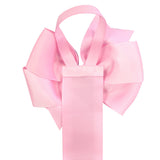 Wrapables Hair Clip and Hair Bow Holder, Pink Chevron