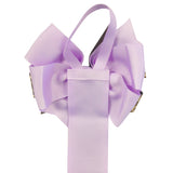 Wrapables Hair Clip and Hair Bow Holder, Purple Leopard