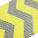 Wrapables Colorful Baby & Toddler Leg Warmers 1, Chevron Yellow and Grey