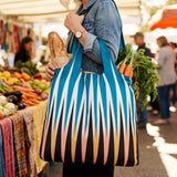 LOQI Echo Backgammon Reusable Shopping Bag