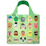 LOQI Artist Faces Reusable Shopping Bag