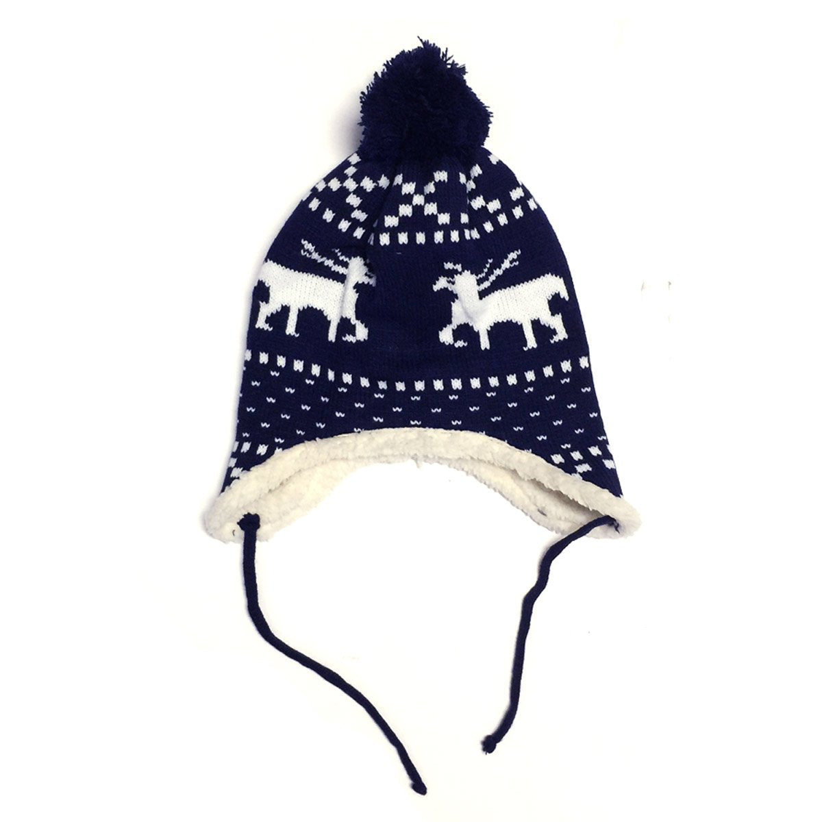 Wrapables Children??s Reindeer Hat and Scarf Set, Blue