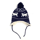 Wrapables Children??s Reindeer Hat and Scarf Set, Blue