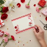 Wrapables Hearts & Sweets Washi Masking Tape, Dancing Hearts