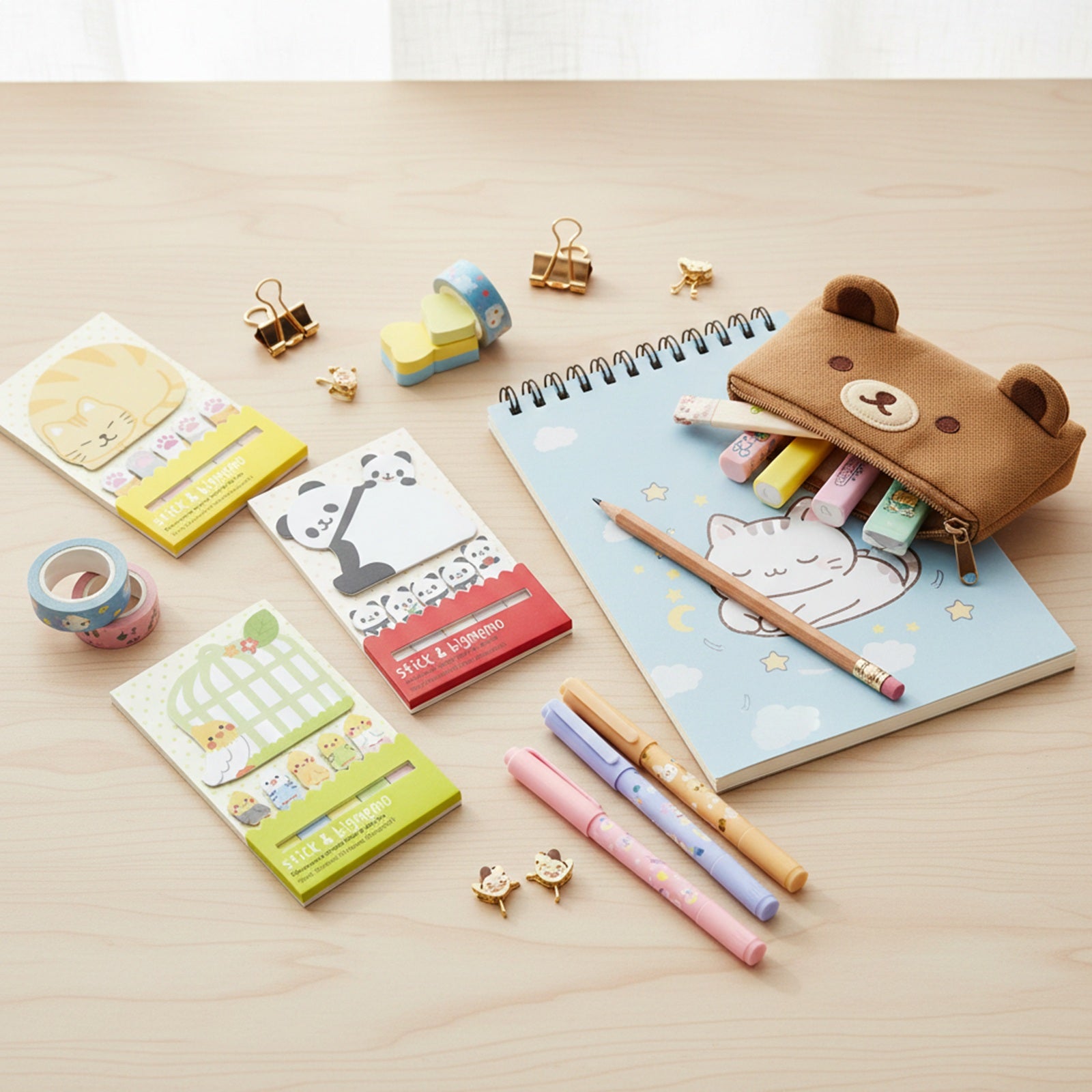 Wrapables Bookmark and Memo Sticky Notes