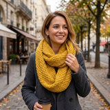 Wrapables Women's Soft Knit Warm Infinity Scarf