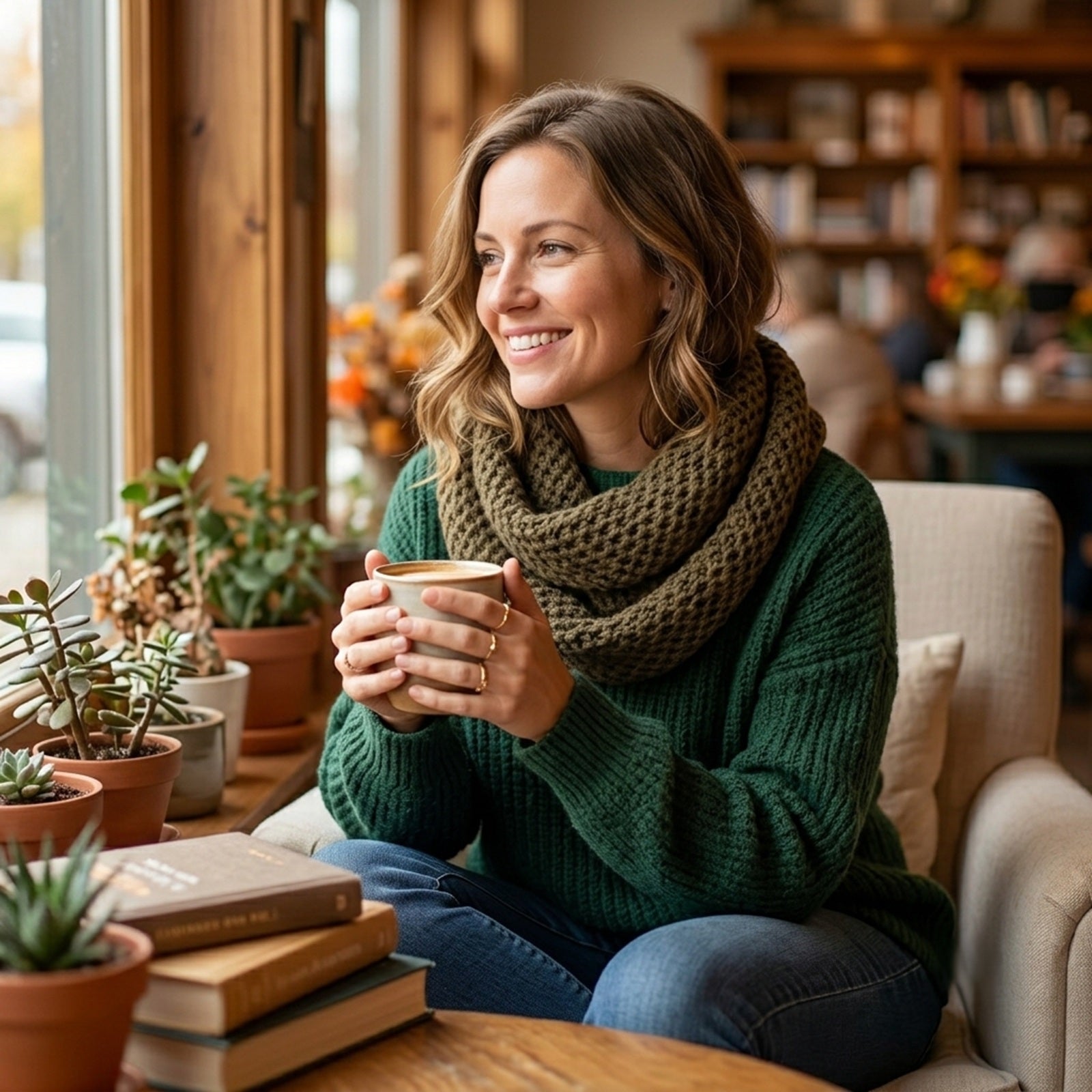 Wrapables Women's Soft Knit Warm Infinity Scarf