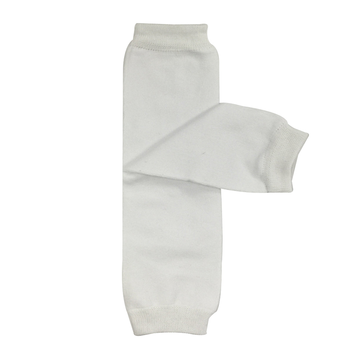 Wrapables Colorful Baby & Toddler Leg Warmers 1, Solid White