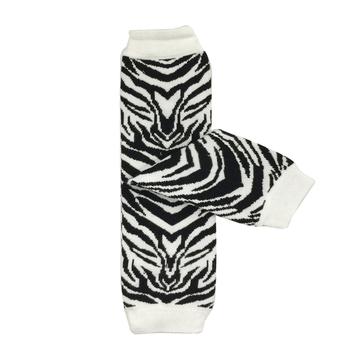 Wrapables Colorful Baby & Toddler Leg Warmers 1, White Zebra