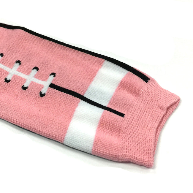 Wrapables Colorful Baby & Toddler Leg Warmers 1, Pink Football