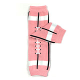 Wrapables Colorful Baby & Toddler Leg Warmers 1, Pink Football