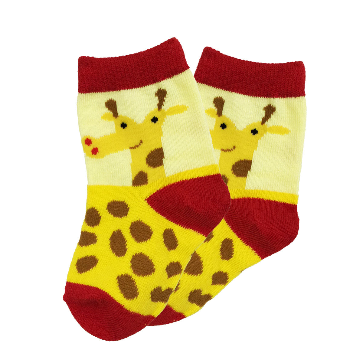 Wrapables Funny Zoo Animal Socks for Toddlers (Set of 3)