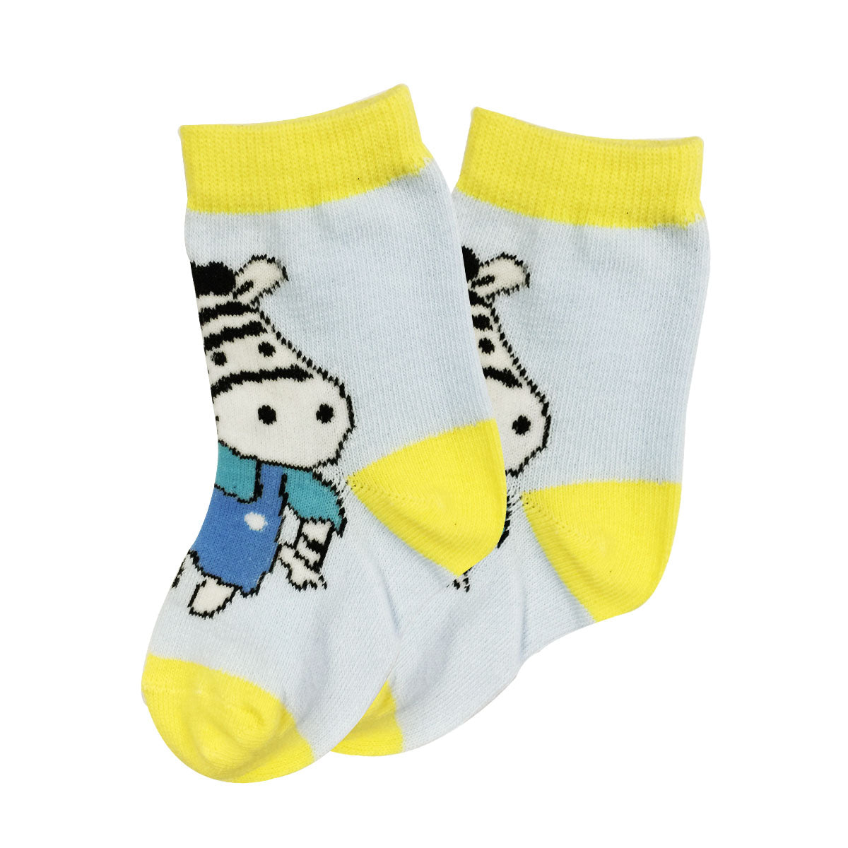 Wrapables Funny Zoo Animal Socks for Toddlers (Set of 3)