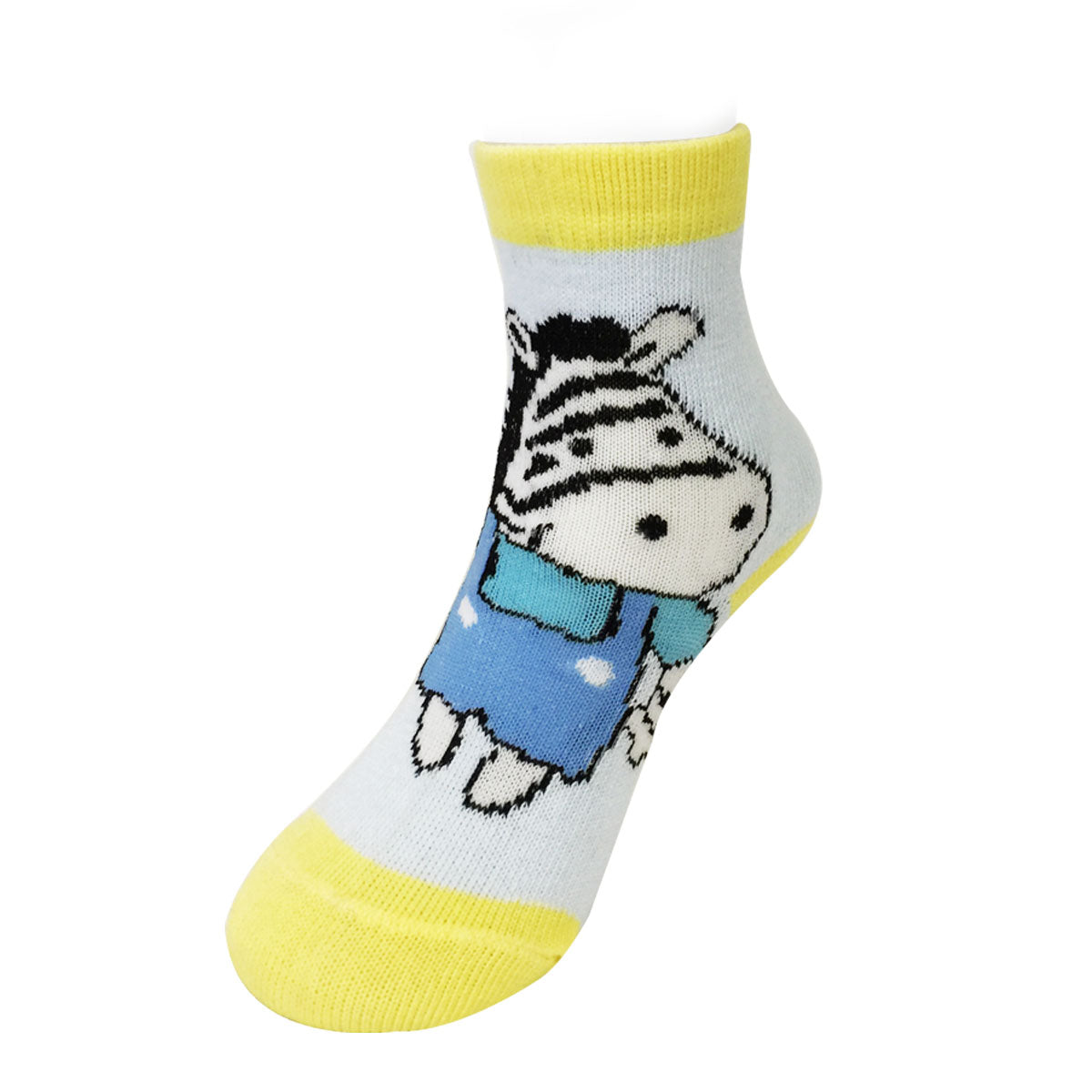 Wrapables Funny Zoo Animal Socks for Toddlers (Set of 3)