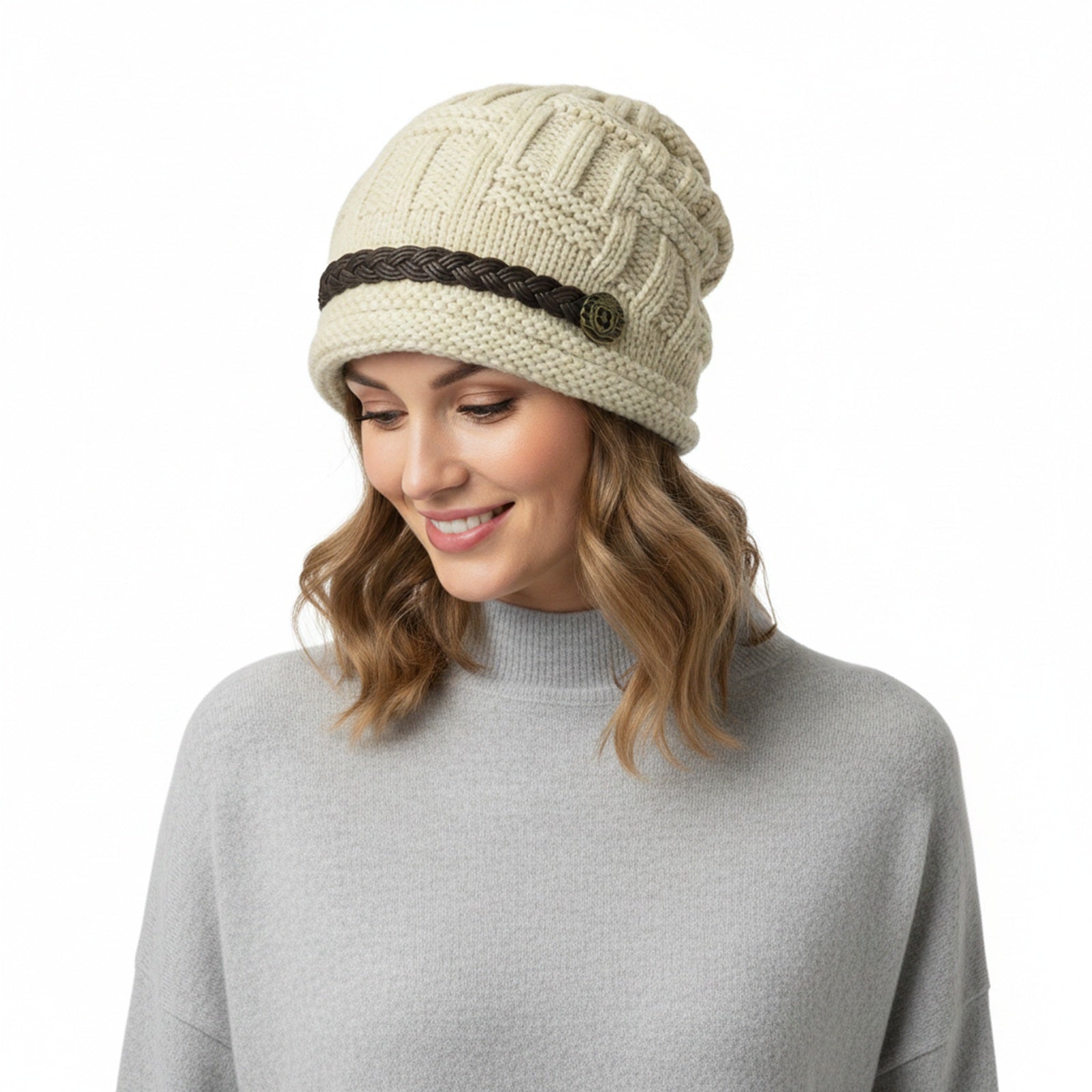 Wrapables Knitted Slouched Ski Cap