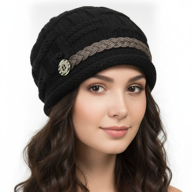 Wrapables Knitted Slouched Ski Cap