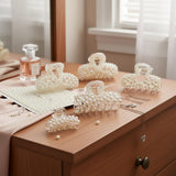 Wrapables 5mm Acrylic Pearl Adhesive Rhinestone Stickers, 792pcs