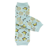 Wrapables Colorful Baby & Toddler Leg Warmers 2, Blue Owls