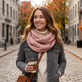 Wrapables Women's Soft Knit Warm Infinity Scarf