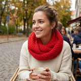 Wrapables Women's Soft Knit Warm Infinity Scarf