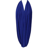 Wrapables Soft Jersey Knit Infinity Scarf, Royal Blue