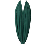 Wrapables Soft Jersey Knit Infinity Scarf, Dark Green