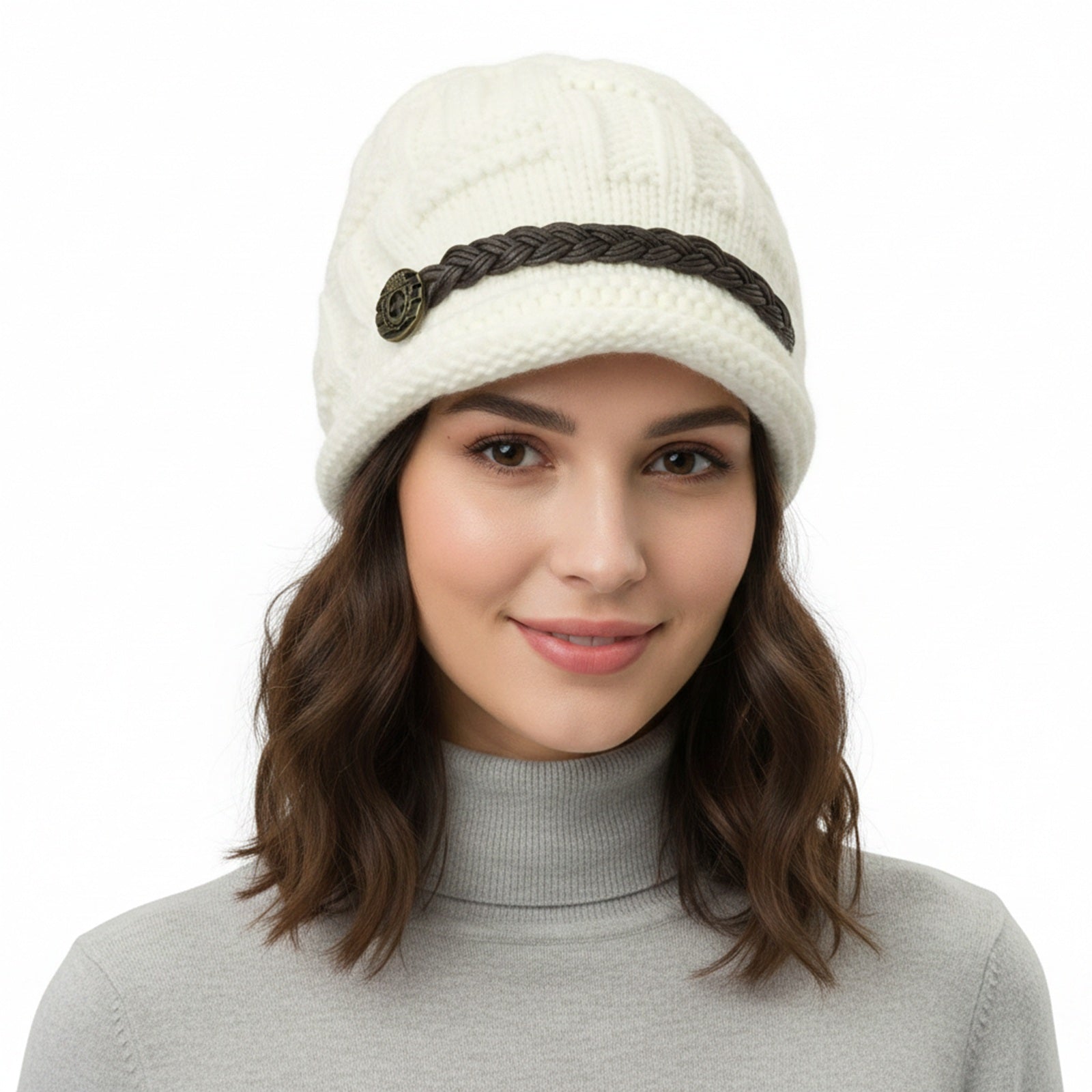 Wrapables Knitted Slouched Ski Cap