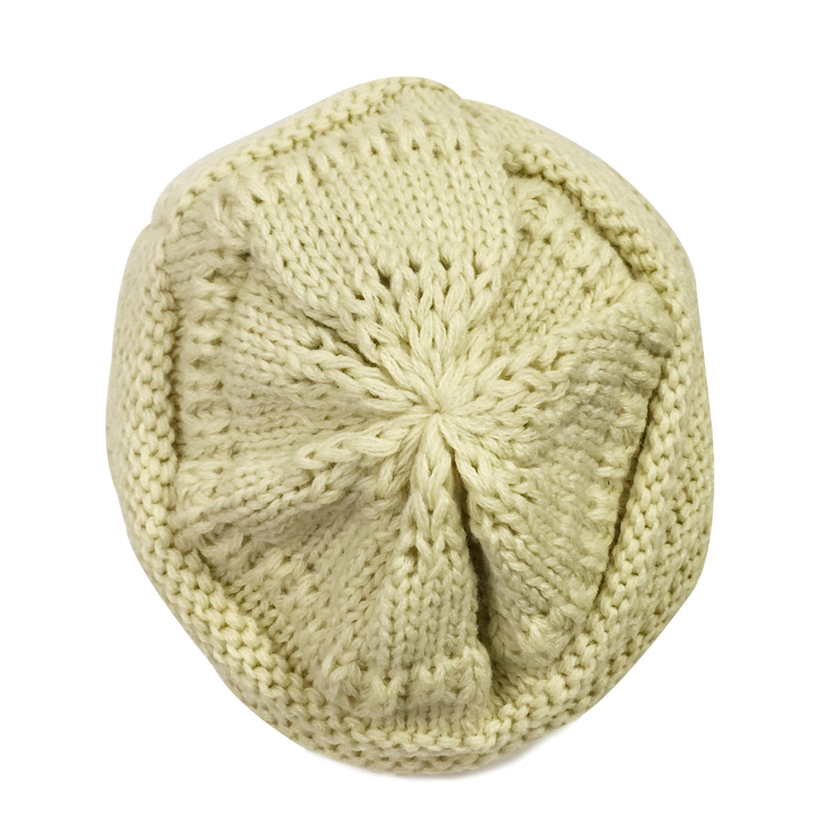 Wrapables Slouchy Winter Beanie Cap Hat, Beige