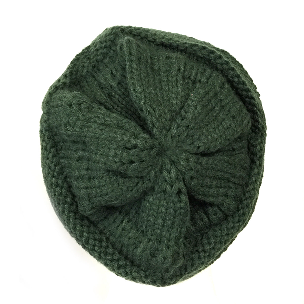 Wrapables Slouchy Winter Beanie Cap Hat, Forest Green