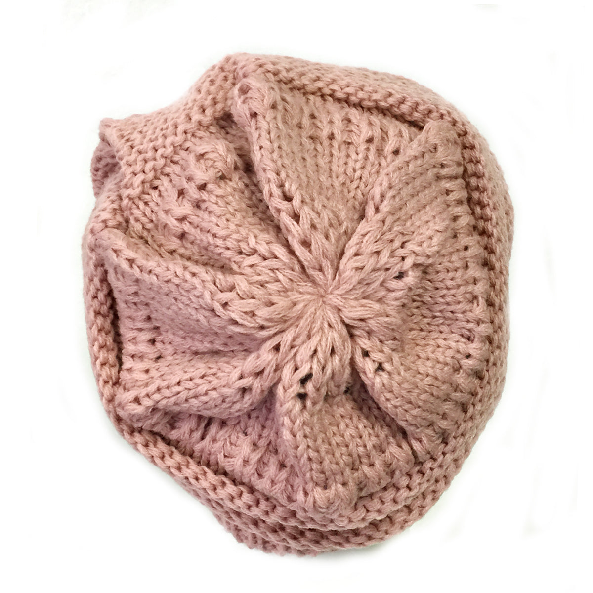 Wrapables Slouchy Winter Beanie Cap Hat, Pink