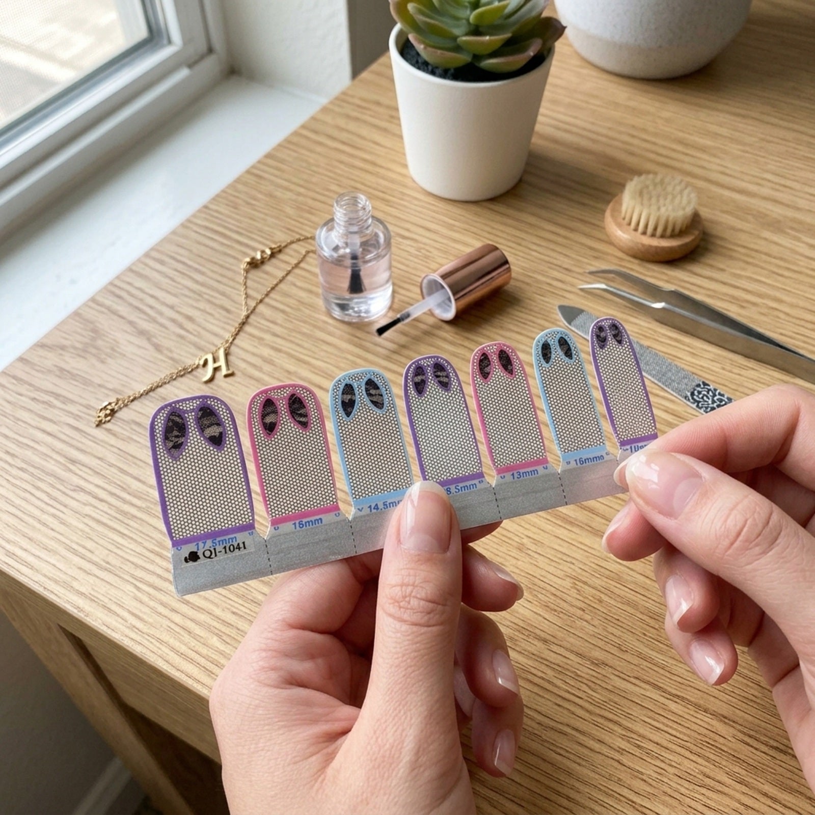 Wrapables Decorative Nail Art Decal Stickers