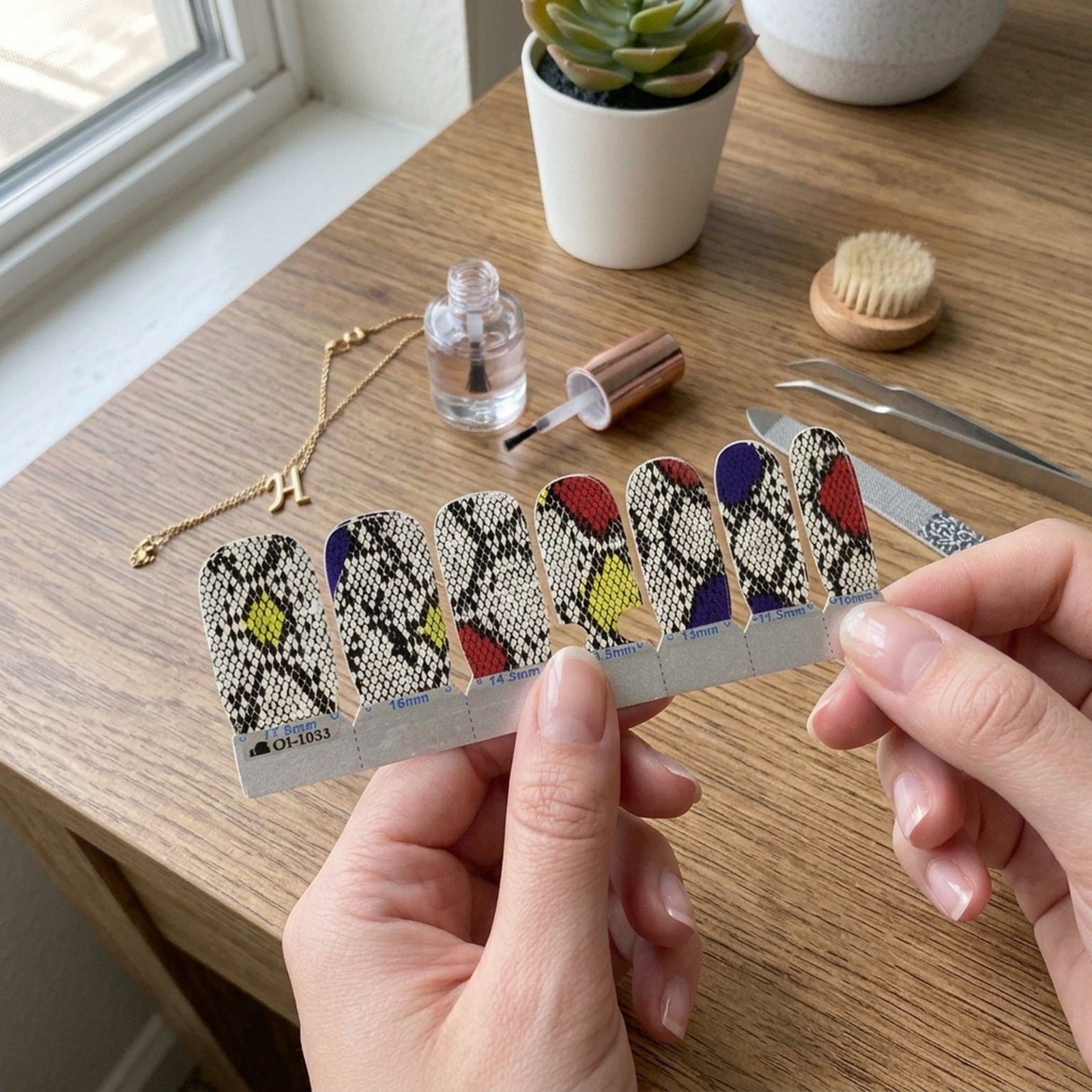 Wrapables Decorative Nail Art Decal Stickers