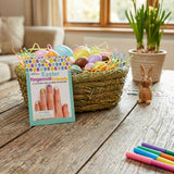 Fingernail Friends Nail Stickers Nail Art for Children, Easter (50 stickers)
