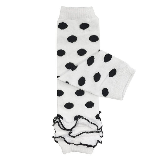 Wrapables Dots and Ruffles Baby Leg Warmers (Set of 3)