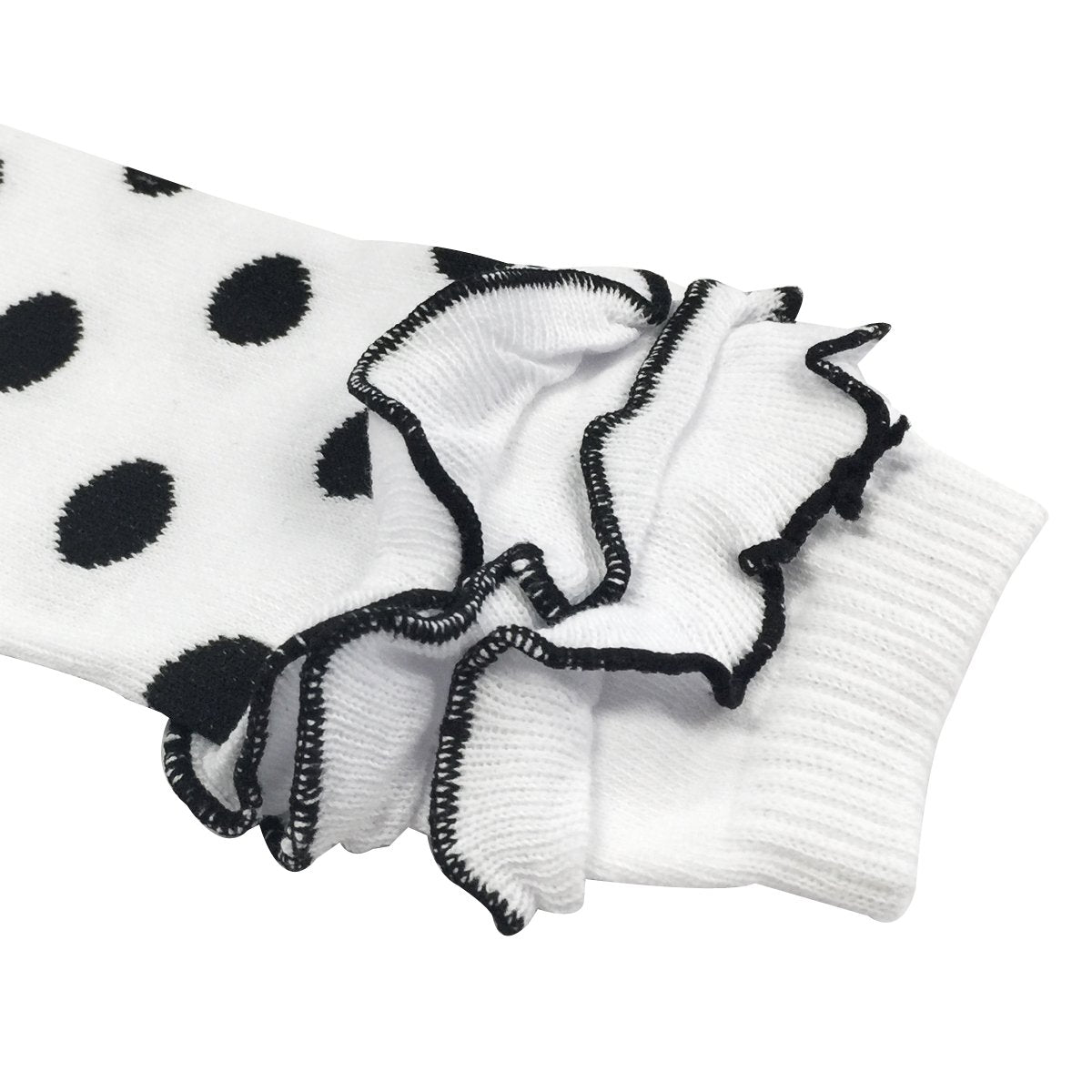 Wrapables Dots and Ruffles Baby Leg Warmers (Set of 3)