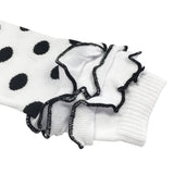 Wrapables Dots and Ruffles Baby Leg Warmers (Set of 3)