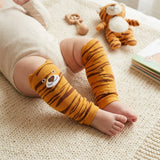 Wrapables Animals and Fun Colorful Baby & Toddler Leg Warmers, Tiger