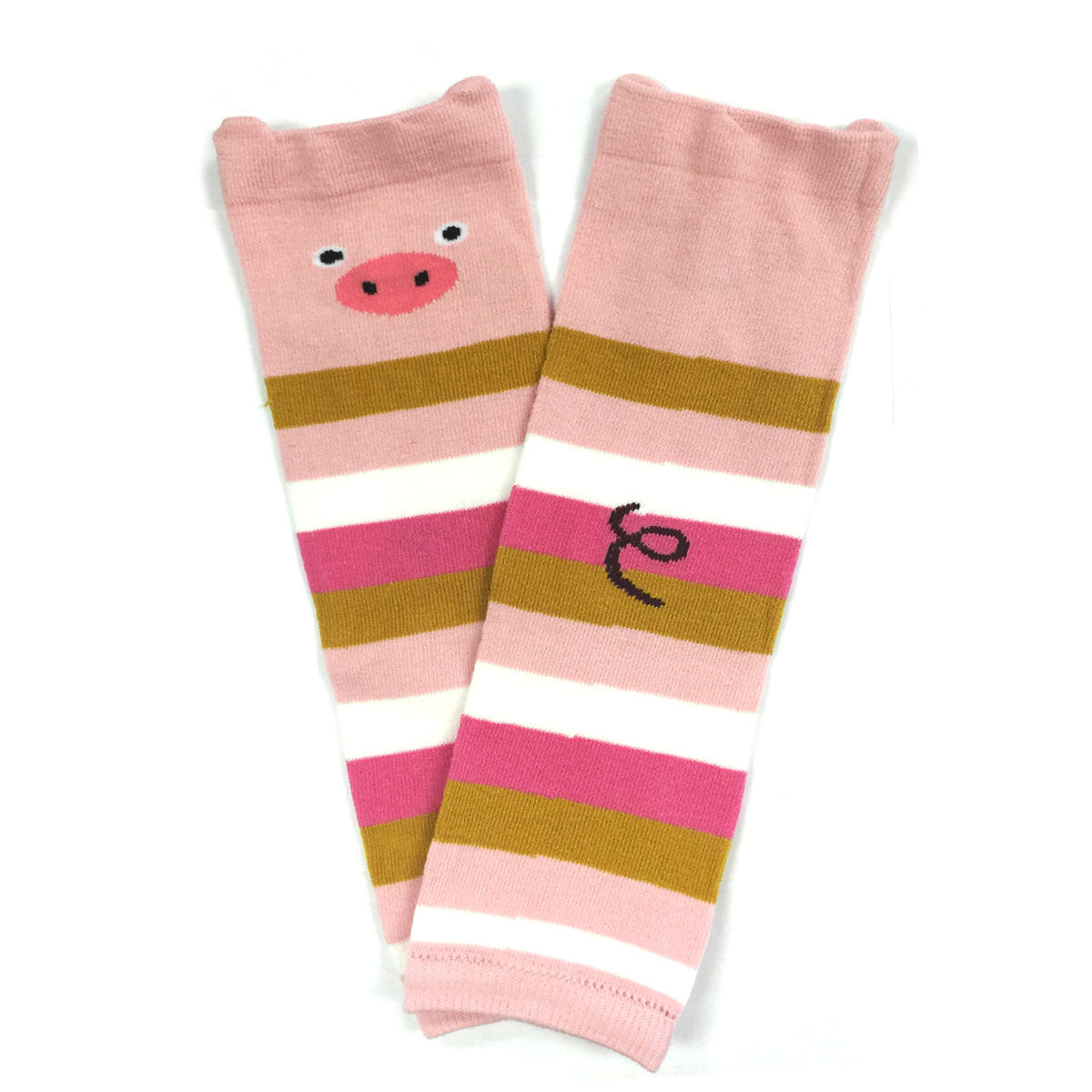 Wrapables Animals and Fun Colorful Baby & Toddler Leg Warmers, Pig