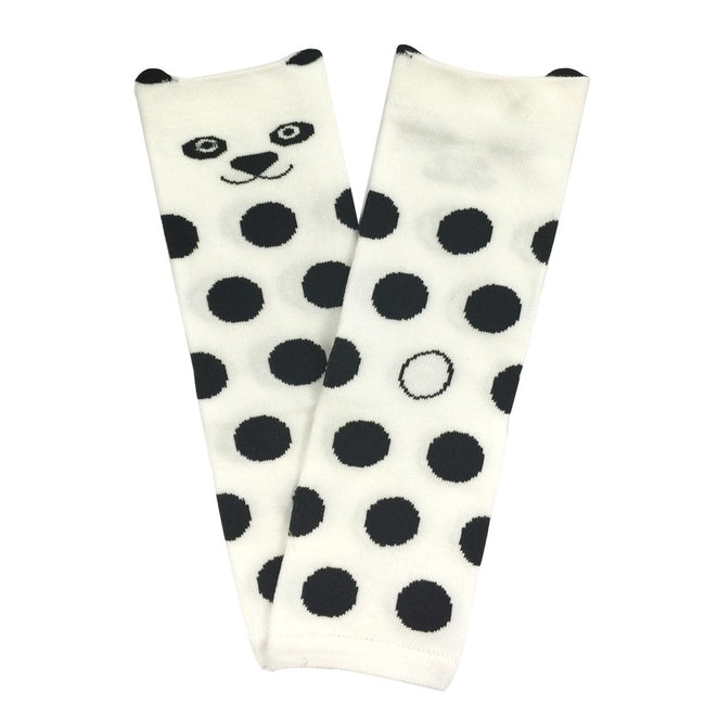 Wrapables Animals and Fun Colorful Baby & Toddler Leg Warmers, Panda