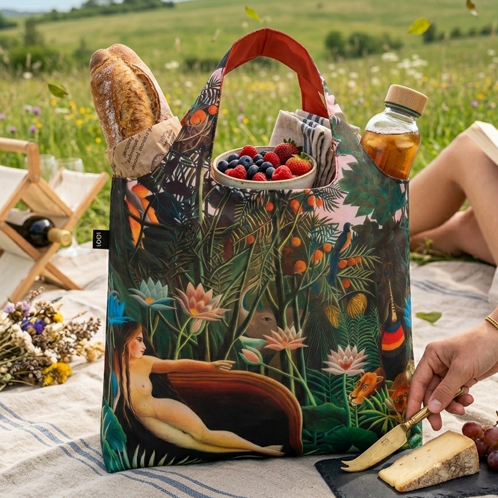 LOQI Museum Henri Rousseau's The Dream Reusable Shopping Bag