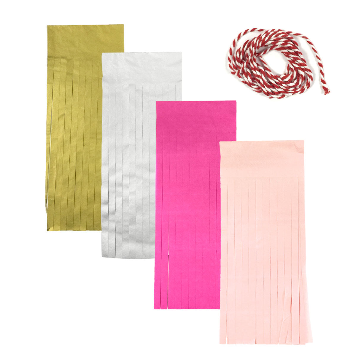 Wrapables Tissue Paper Tassels (Set of 12) Party Decorations