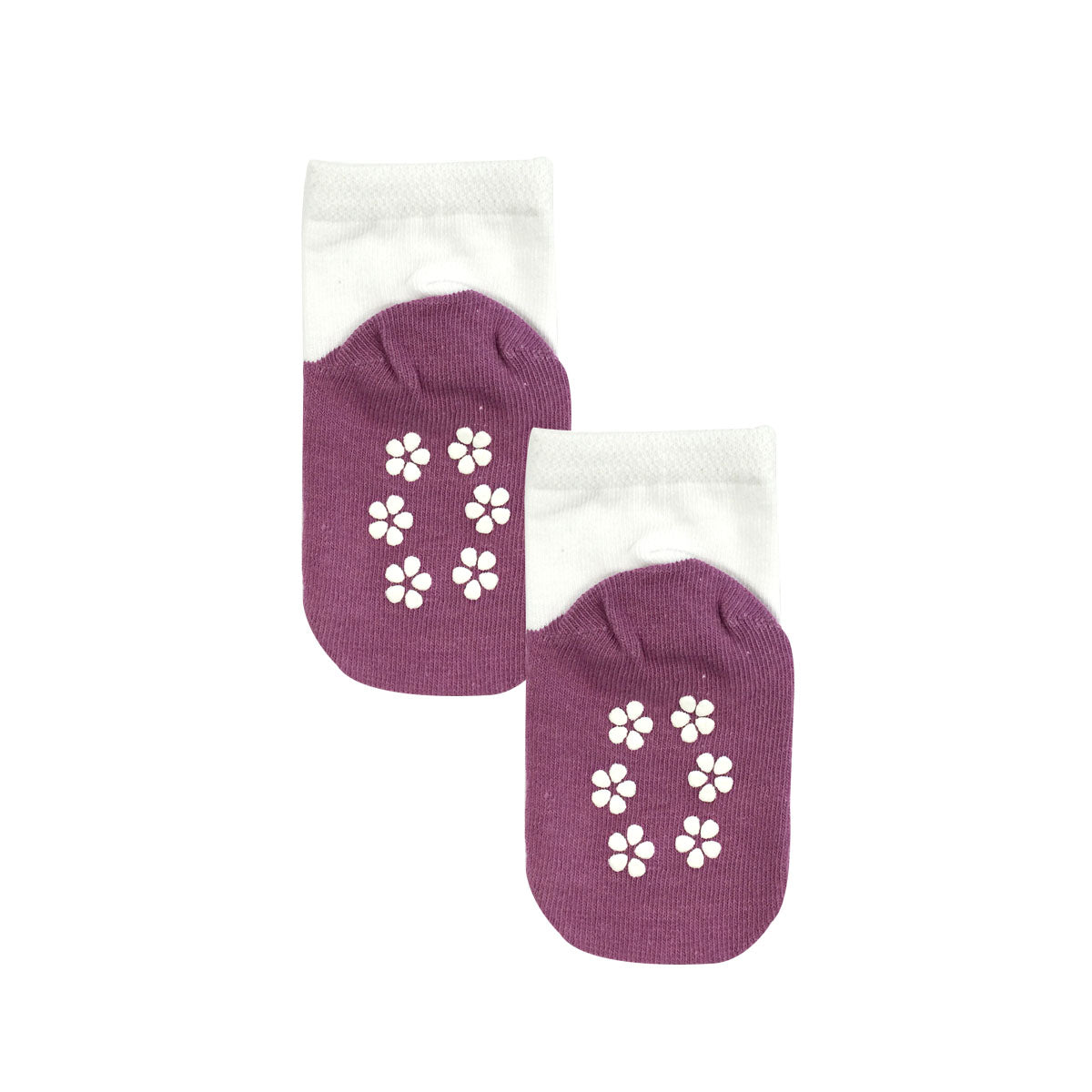 Wrapables Anti Slip Mary Jane Socks for Babies (Set of 4)