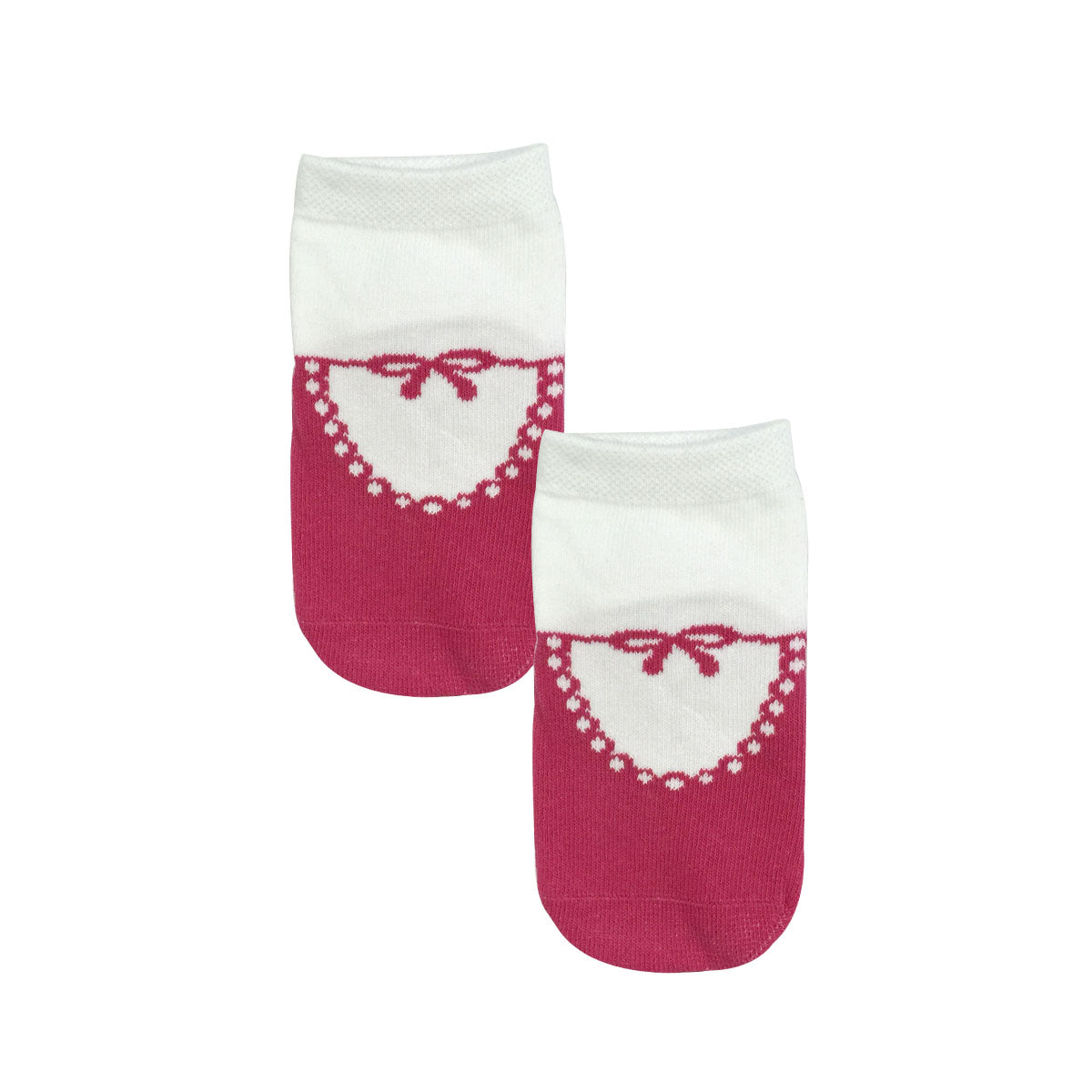 Wrapables Anti Slip Mary Jane Socks for Babies (Set of 4)