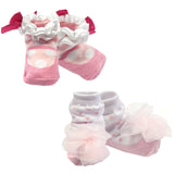 Wrapables Dottie Dot Non-Slip Ballet and Mary Jane Socks (Set of 2)