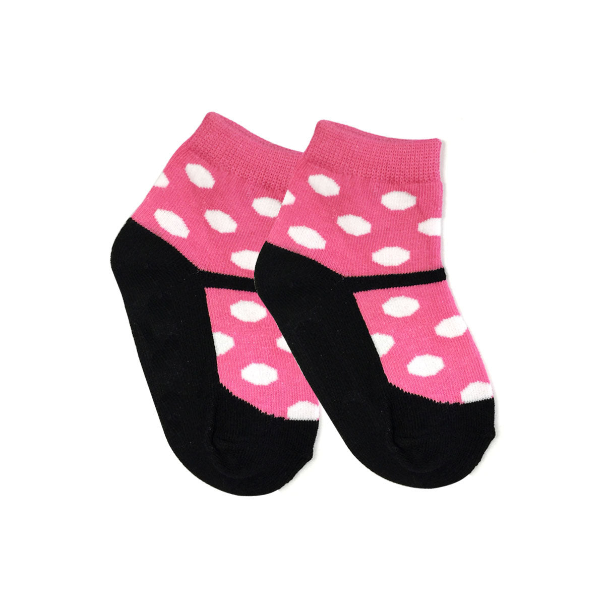 Wrapables Non-Slip Cute Mary Jane Socks for Baby (Set of 4)