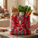 LOQI Opulent Ruby Reusable Shopping Bag