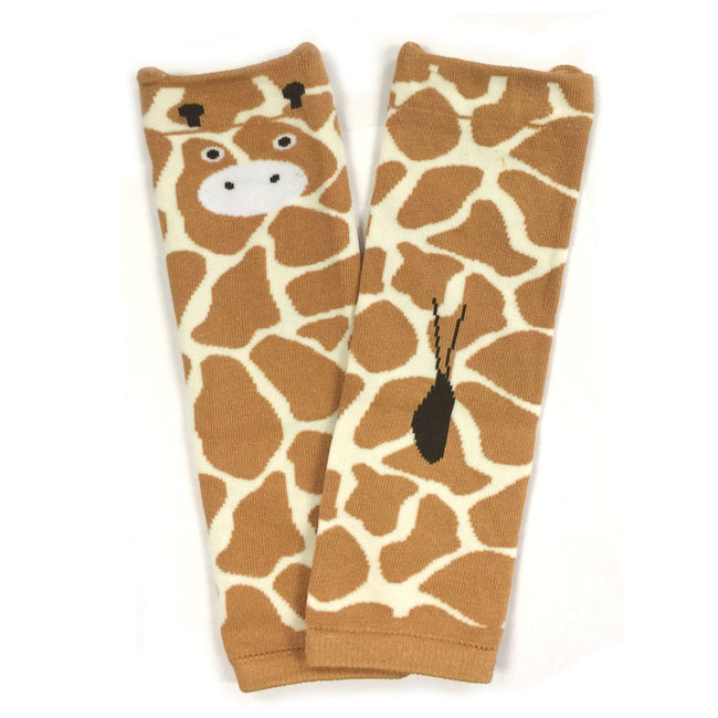 Wrapables Wilderness Buddies Baby Leg Warmers (Set of 3), Giraffe, Tiger, Panda